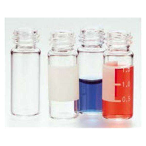 Vial Microsampling Glass 350uL Amber 100/Pk